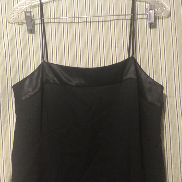 CACHE Vintage TUXEDO STYLE LITTLE BLACK SHEATH DRESS With BOLERO BLAZER - Picture 4 of 12